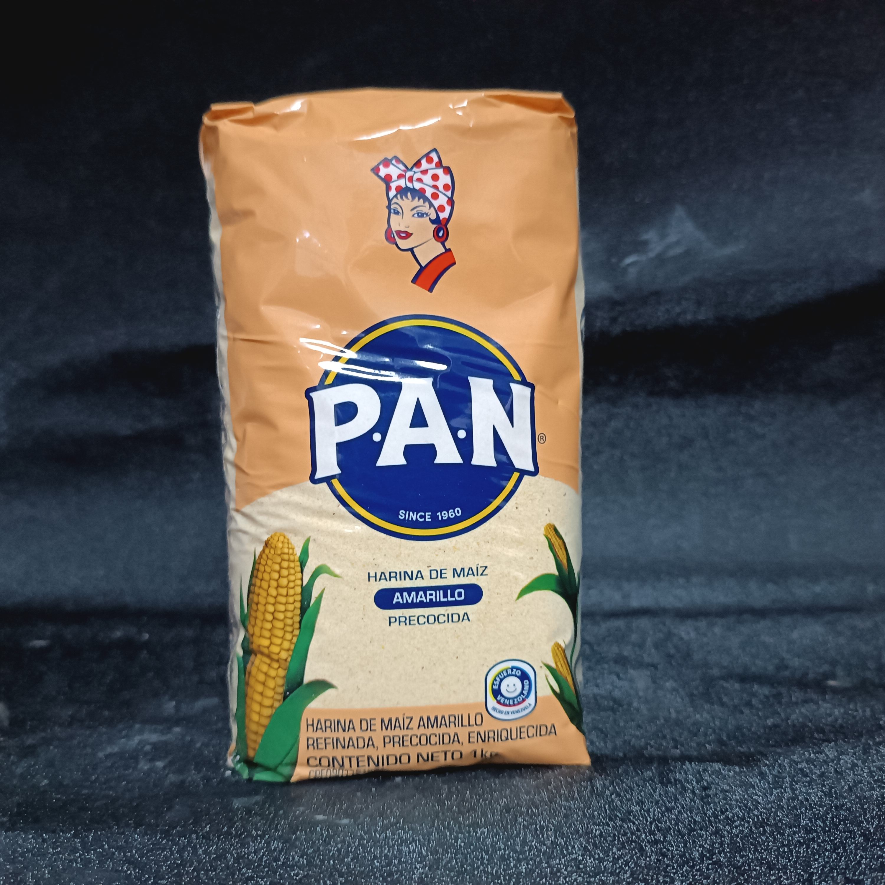 Harina Maiz Amarillo PAN 1Kg