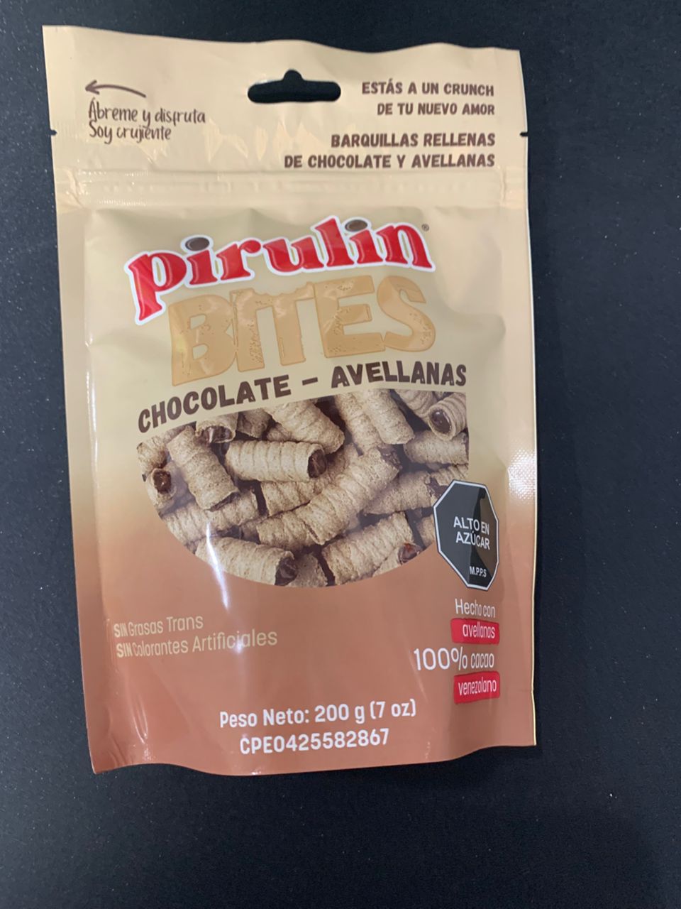 Pirulin Bites Chocolate 200g