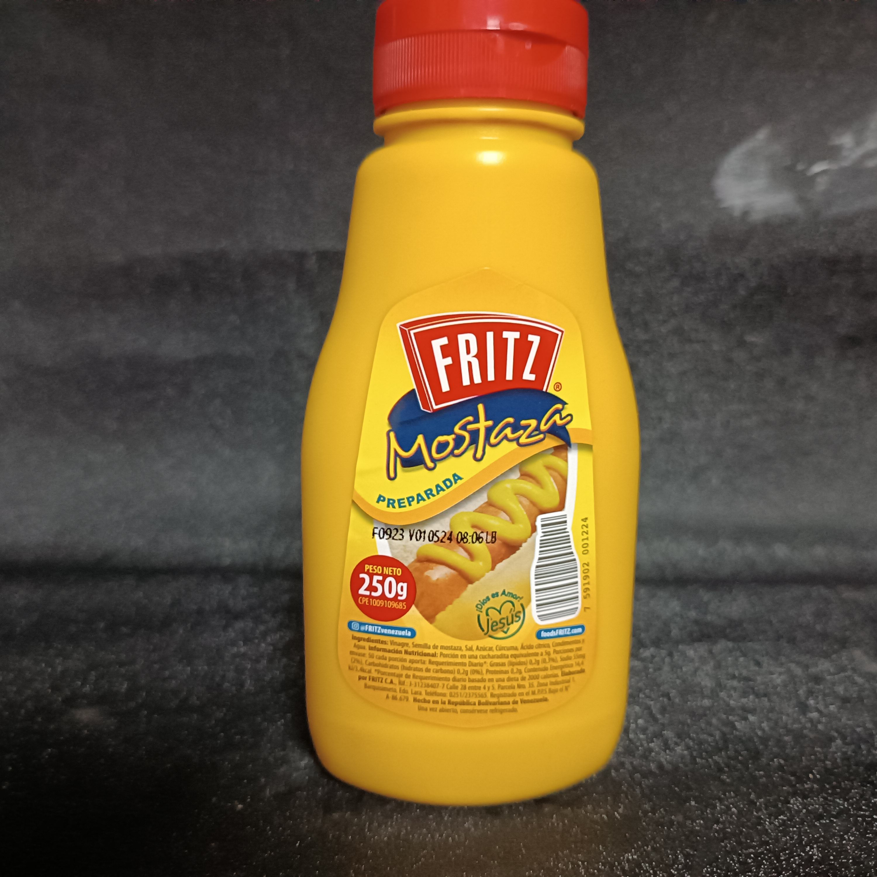 Mostaza FRITZ Preparada 250 gr
