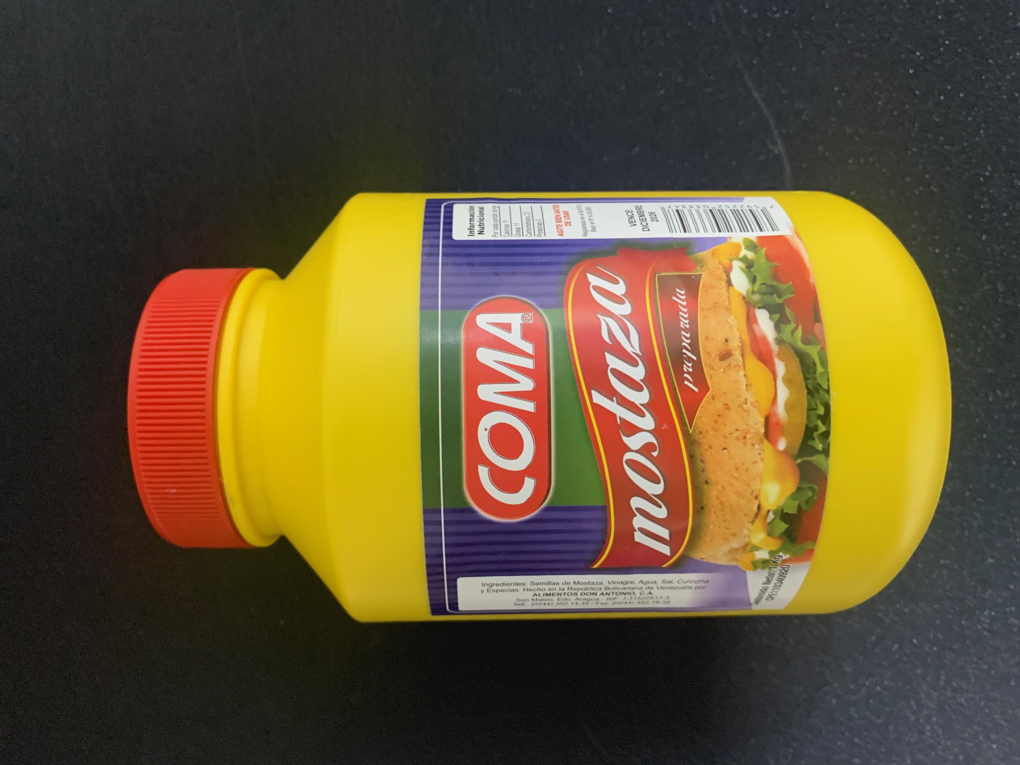 Mostaza Preparada Coma 1kg