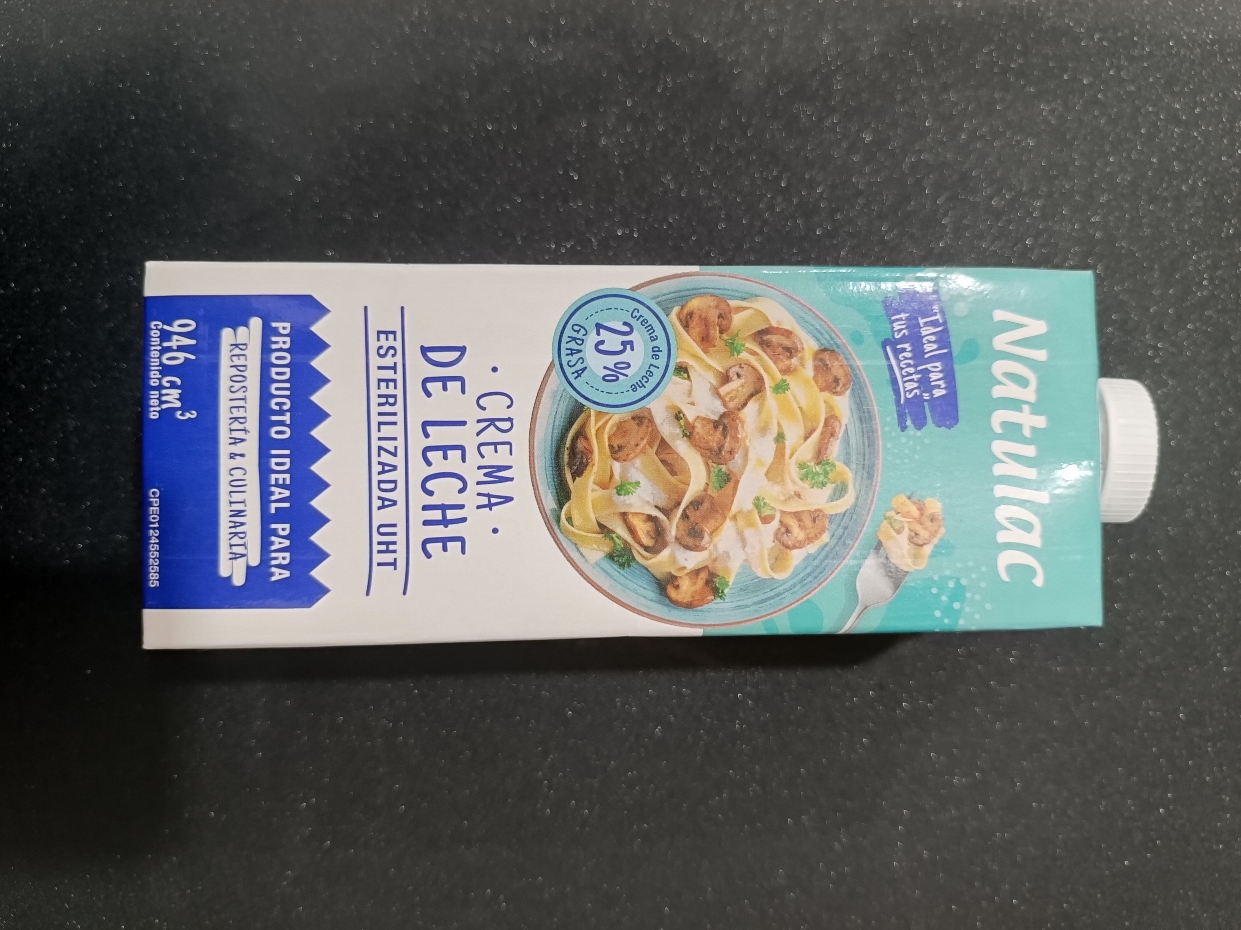 Crema de Leche Natulac 946m
