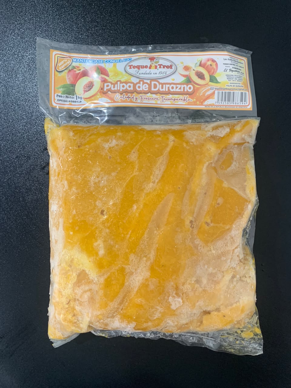 Pulpa de Durazno 1kg