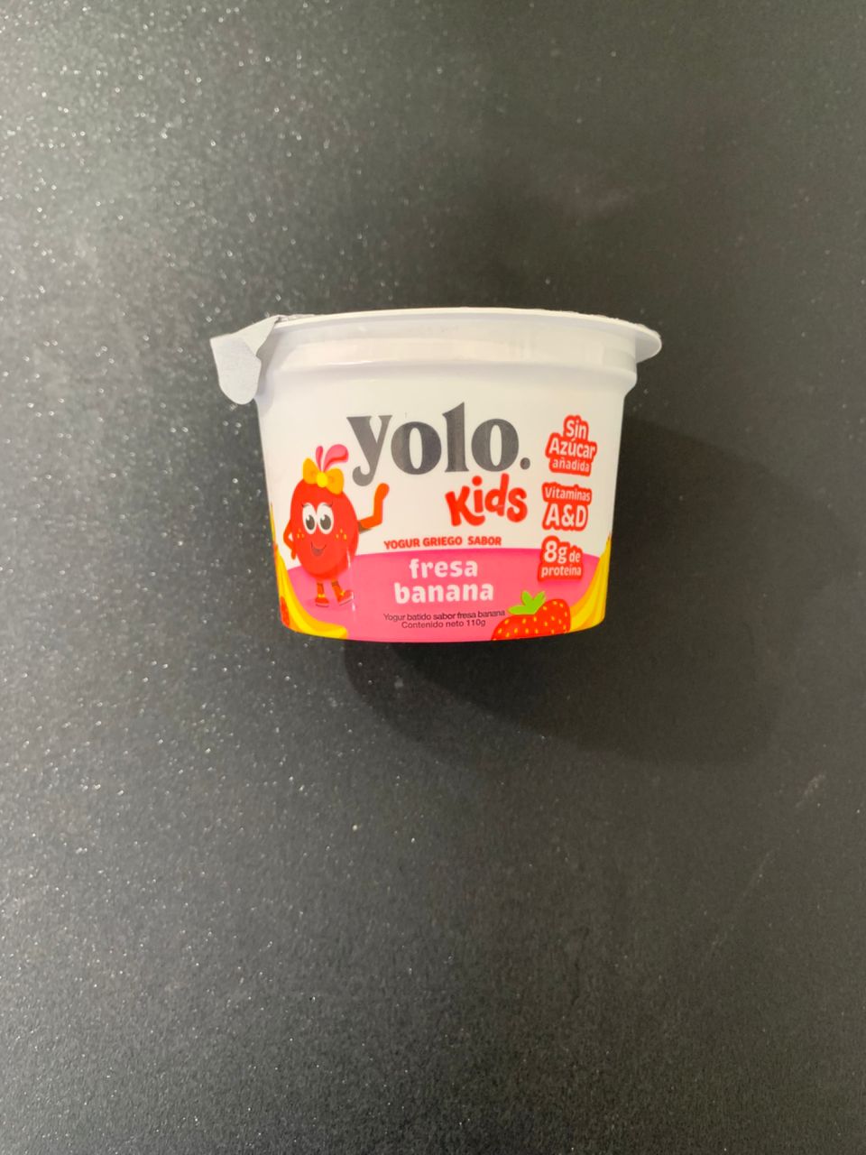 Yogurt Yolo Kids Fresa Banana 110g