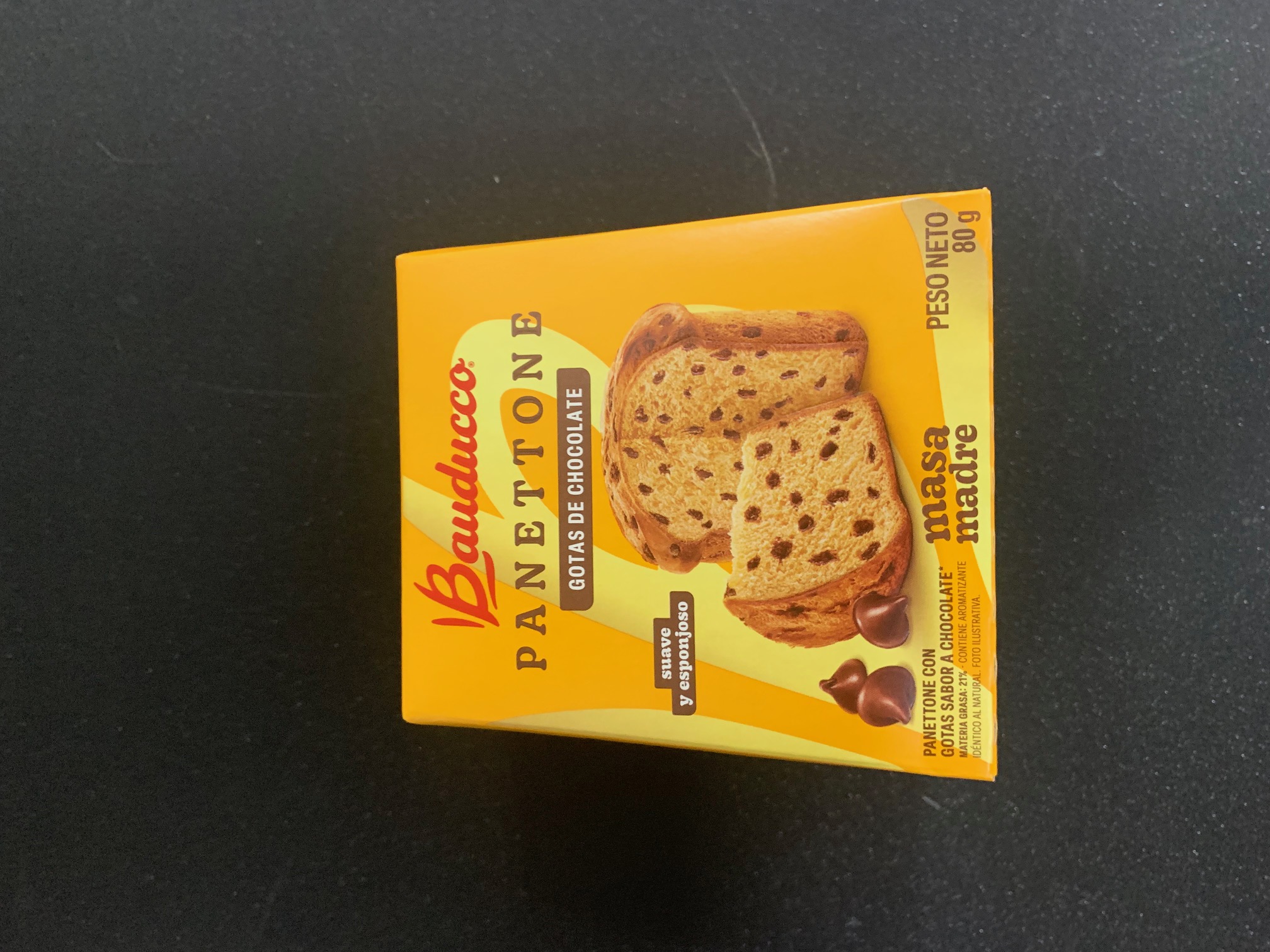 Mini Panettone Chocolate Bauducco 80g