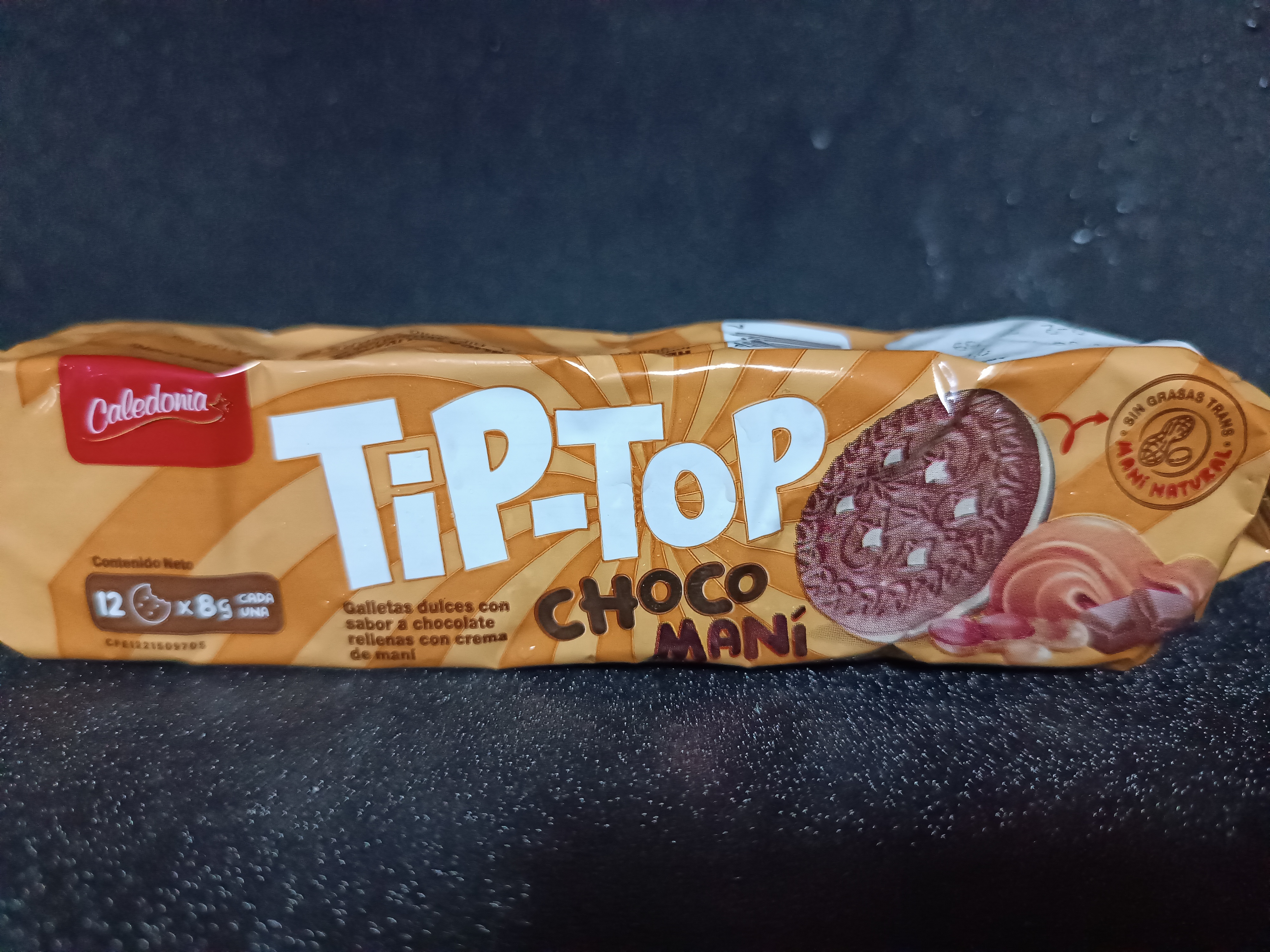 Galletas TipTop Choco-Mani 80g