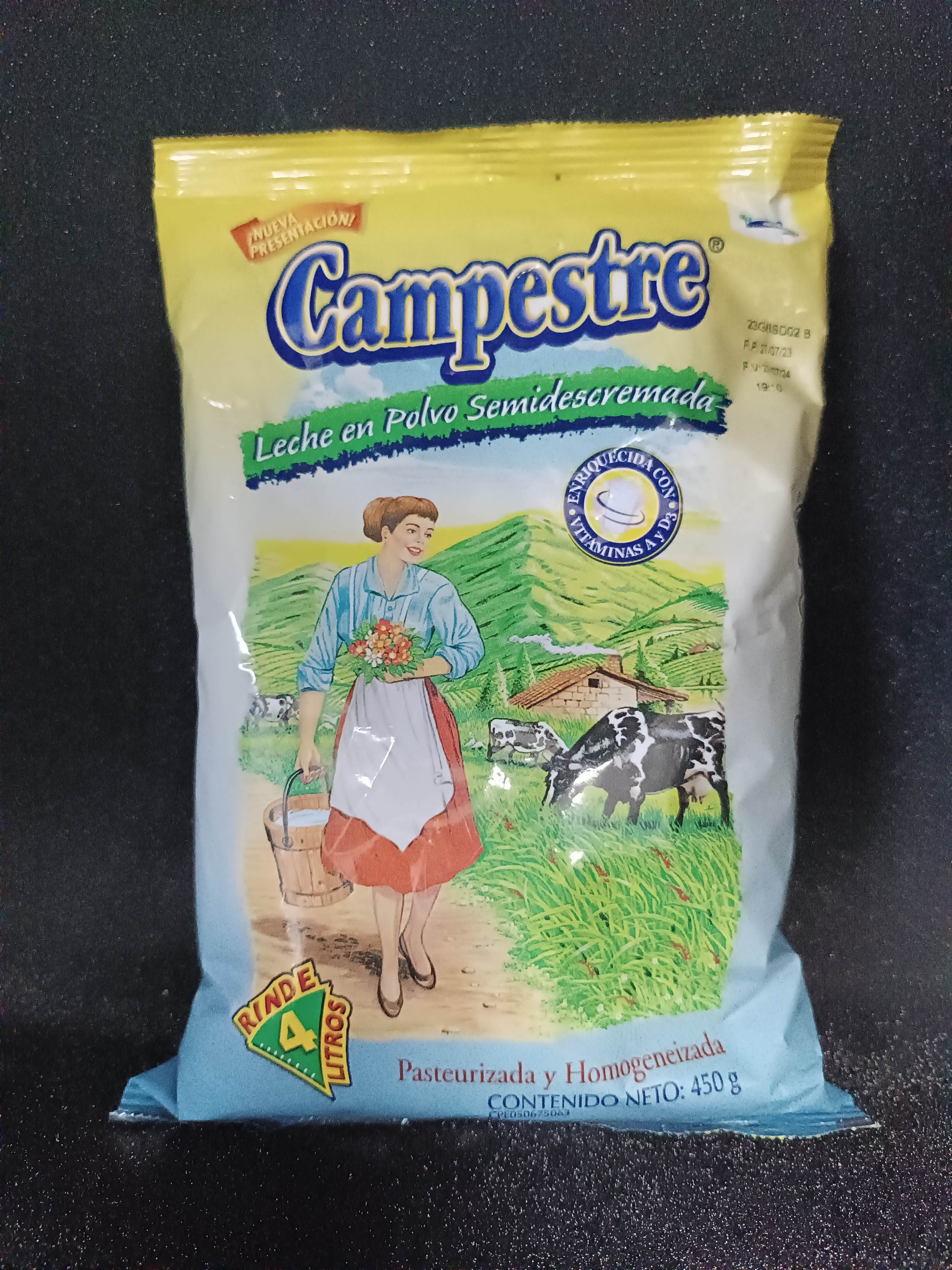 Leche Semi.Campestre 400g