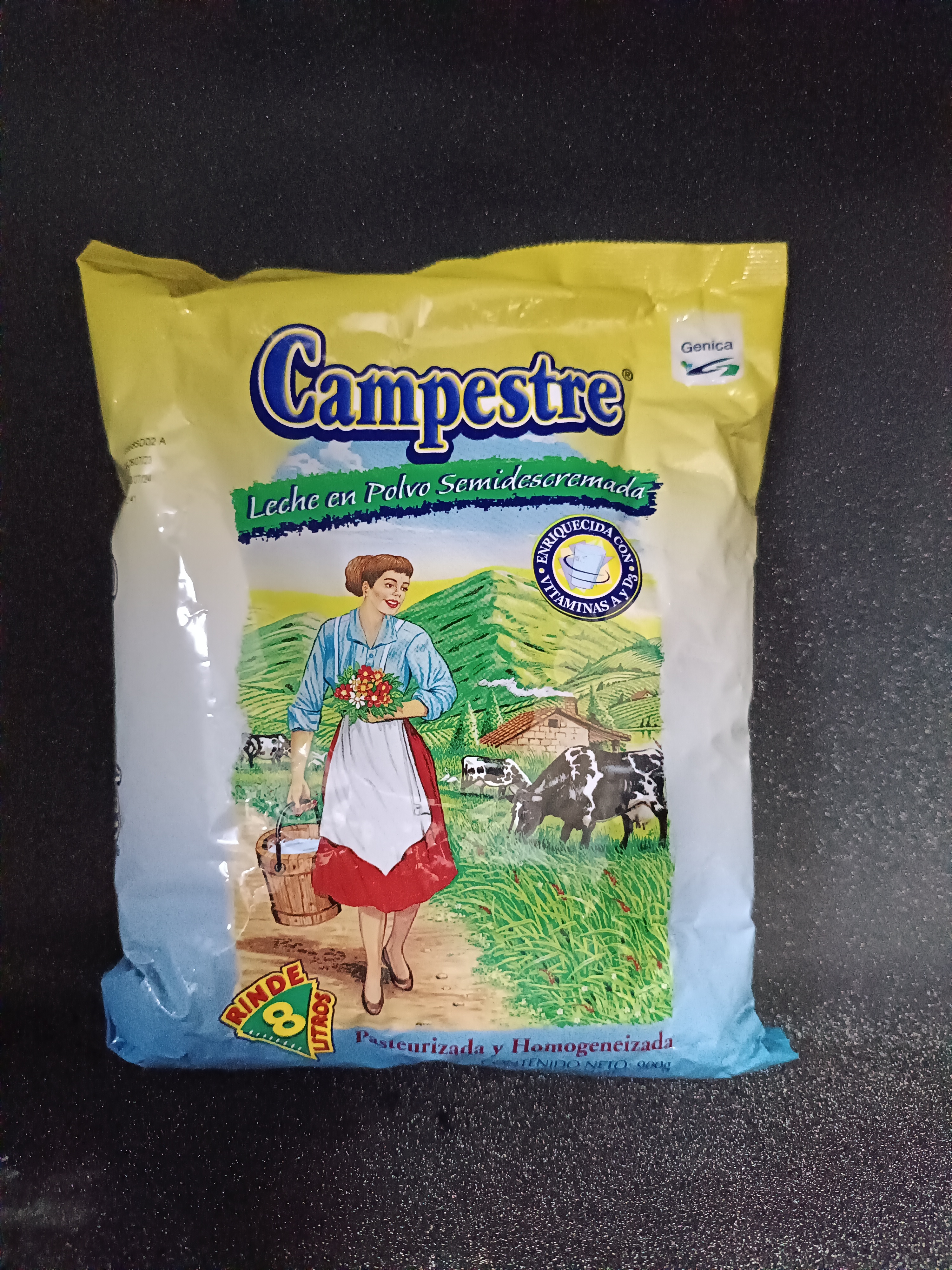 Leche Semi. Campestre 900g