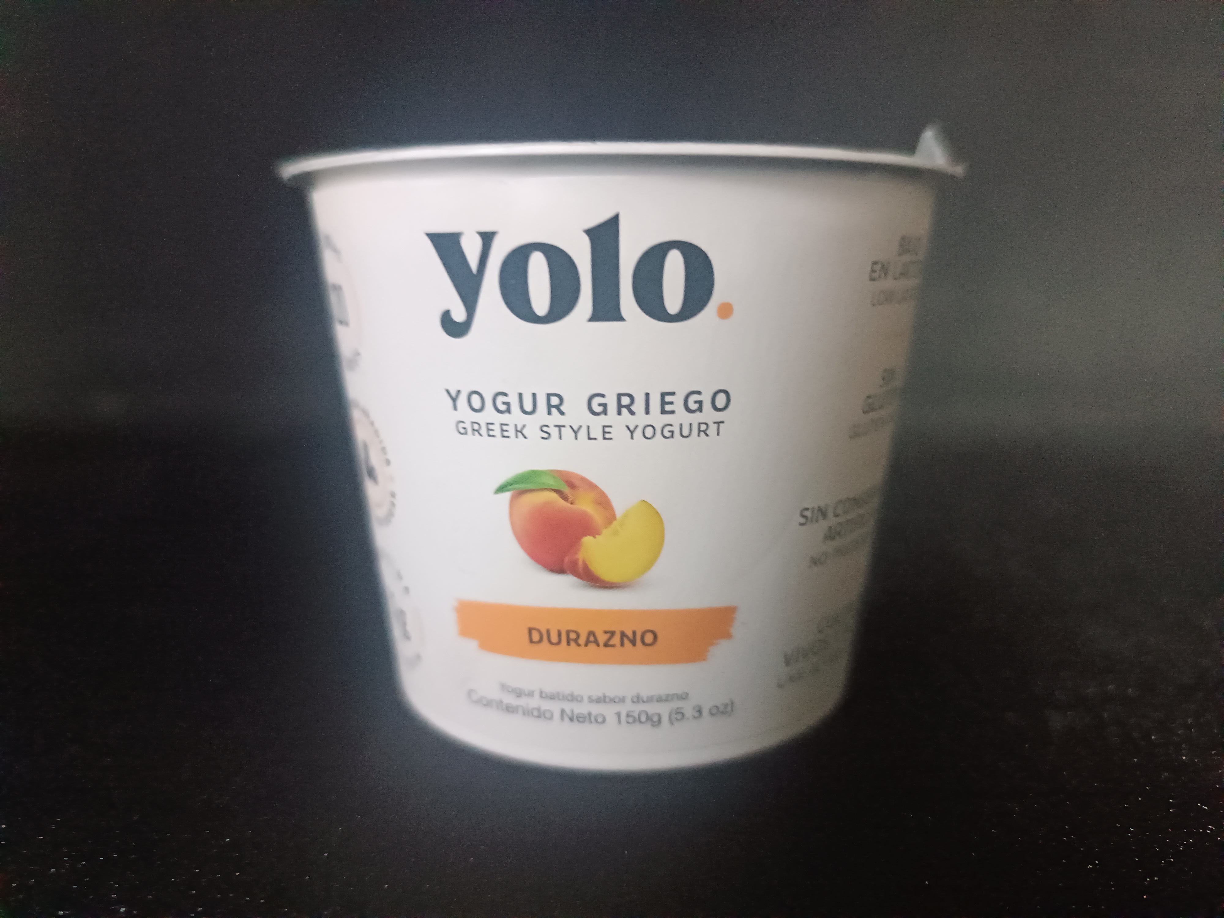 Yogurt Yolo Durazno 150gr