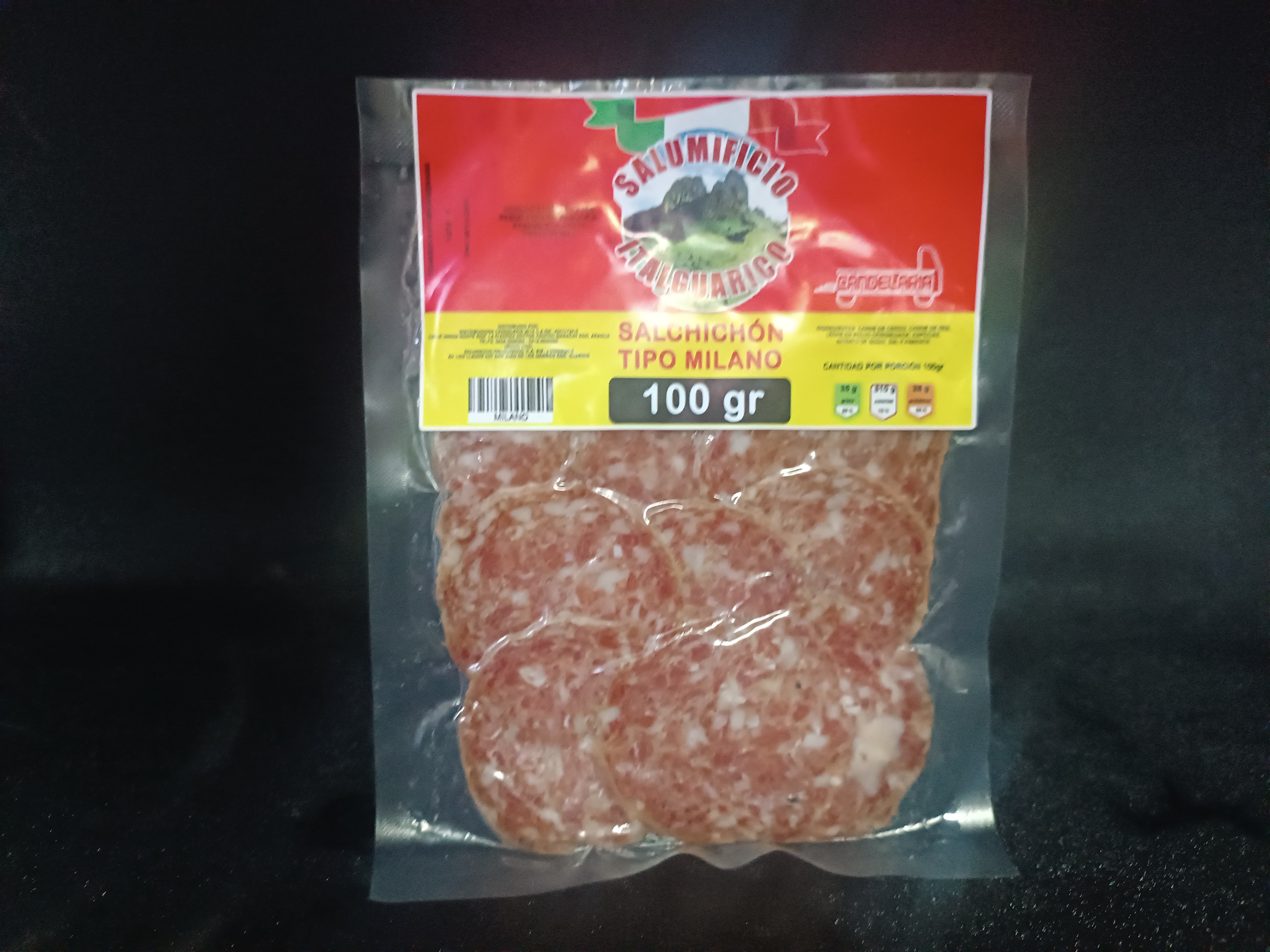 Salchichon Milano Italguarico 100gr