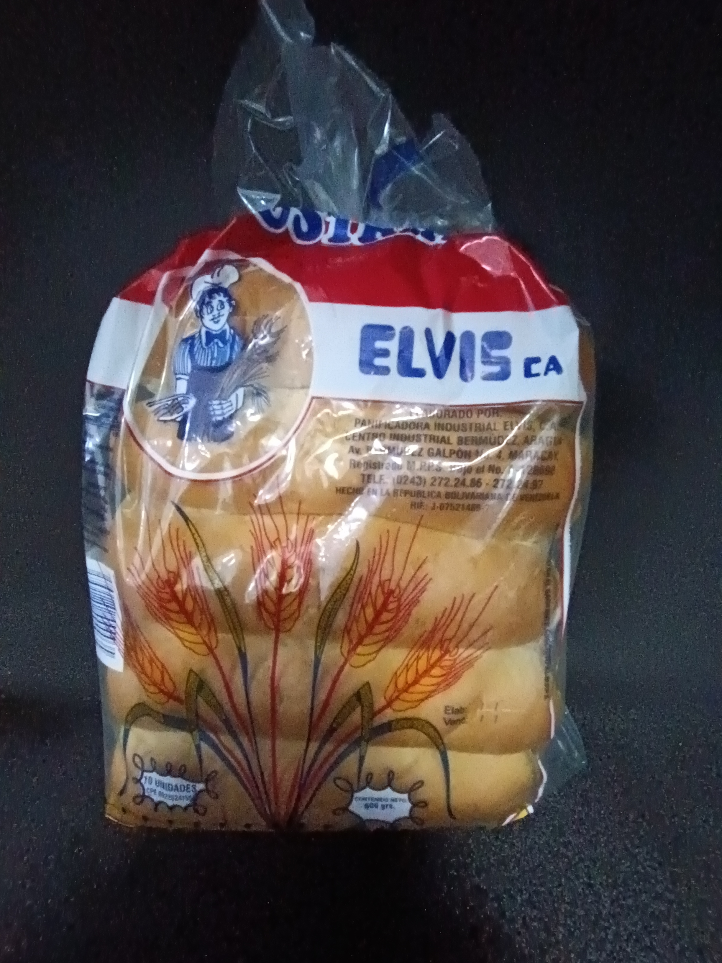 Pan De Perro Grande Elvis 10 Und